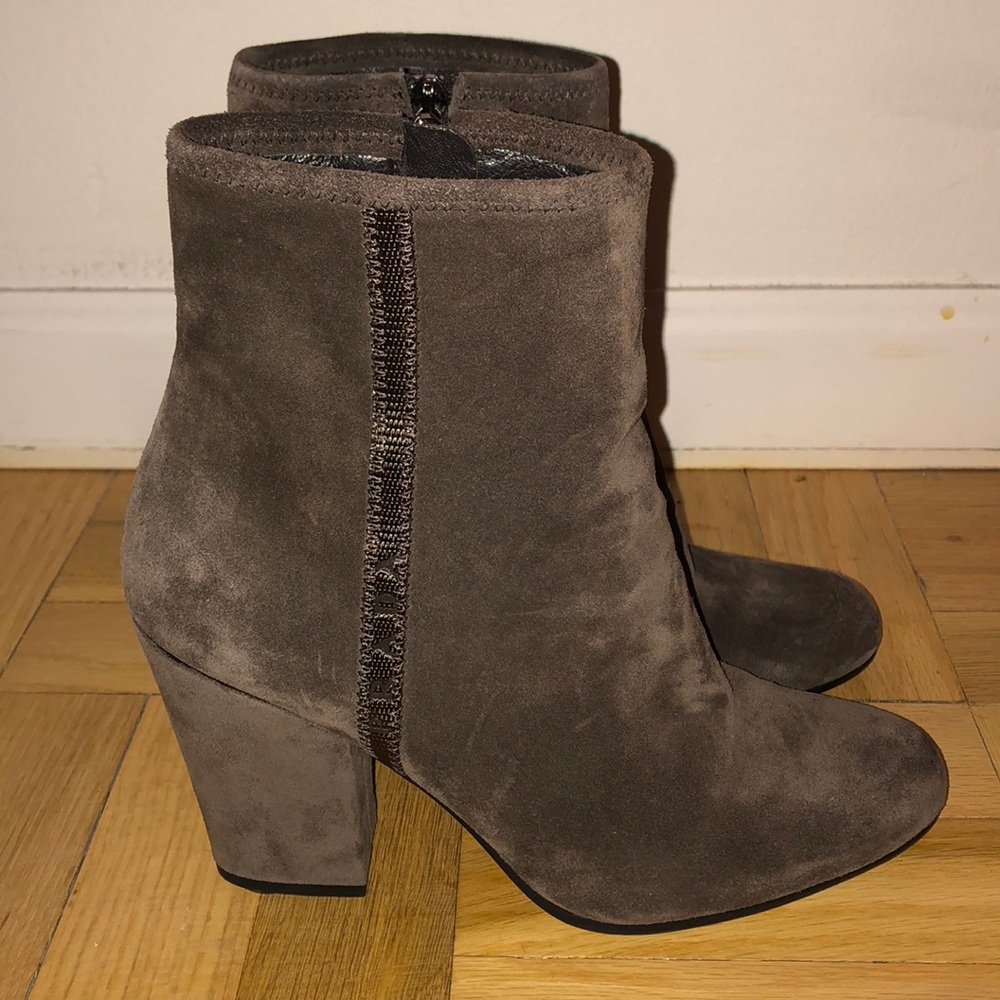 Prada boots Graphite/Taupe